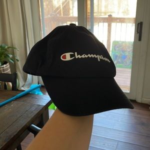 Champion black hat